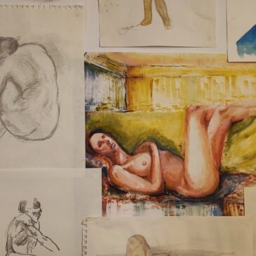 Les séances de modèle vivant au Caillou au mois de novembre