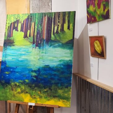 L’envers et l’endroit : l’histoire d’une exposition collective au Caillou